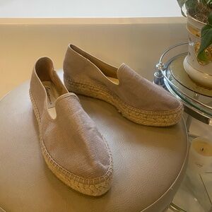 NWOB Gaimo Canvas Espadrilles in Color Flax Size: 41
